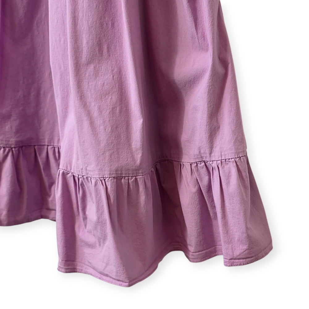 Hill House The Elizabeth Nap Dress in Lilac Sky Poplin Medium - Picture 5 of 12